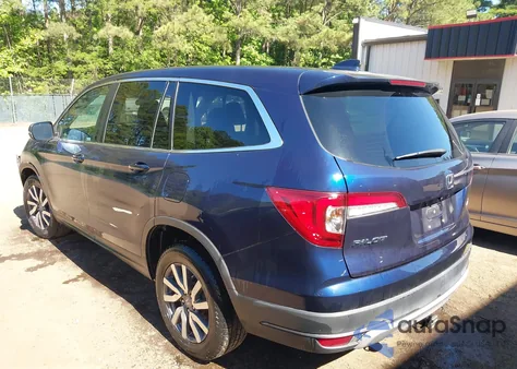 2019 Honda Pilot Ex из США, поврежденный, VIN 5FNYF6H32KB077783